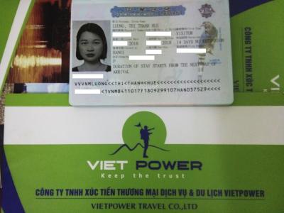 Chúc mừng khách hàng đã nhận Visa Đài Loan